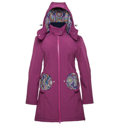 Liliputi Mamacoat manteau de portage et grossesse 4en1 Mandala Bloom