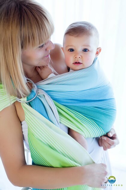 RingSling Little Frog Linen Bazzite