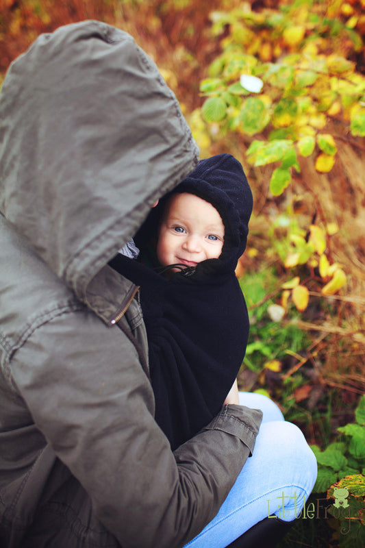 Little Frog couverture de portage noire