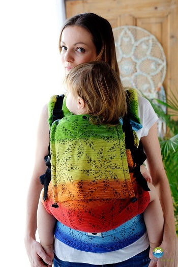Little Frog Porte-bébé Toddler Black Arcoiris