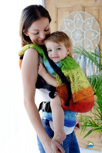 Little Frog Porte-bébé Toddler Black Arcoiris