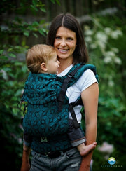 Little Frog Porte-bébé Toddler Emerald Edelweiss