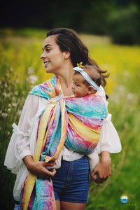 Little Frog RingSling Jacquard Flower Bloom