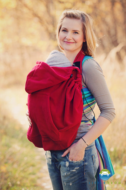 Couverture de portage Little Frog rouge