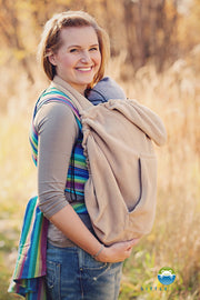 Couverture de portage Little Frog sable