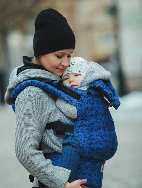 Porte-bébé Little Frog Indigo Glow