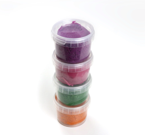 Néogrün Pâte à modeler Loki - Lot de 4 pots