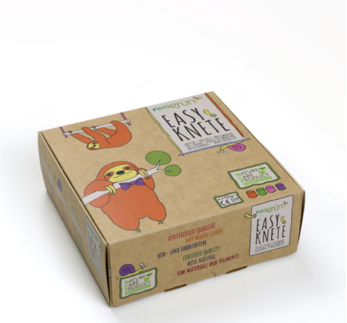 Néogrün Pâte à modeler Loki - Lot de 4 pots