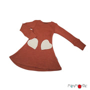 MANYMONTHS Robe poches Coeur en laine - Coloris 2022