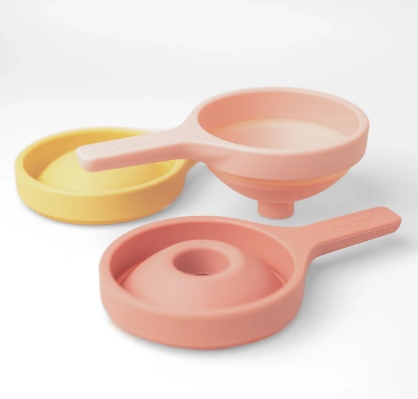 Lot de 3 Entonnoirs pliables Jaune-Rouge PlayTRAY Inspire my Play