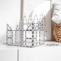 Connetix Tiles Jeu magnétique Starterset Transparent - 34 pièces