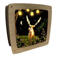 Carte à insérer pour la Lampe de saisons - Illustratrice E. Bennink - Magic Deere