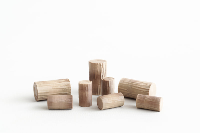 Kiddi Petits troncs d'arbre - Lot de 8