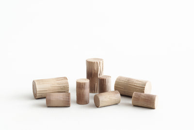 Kiddi Petits troncs d'arbre - Lot de 8