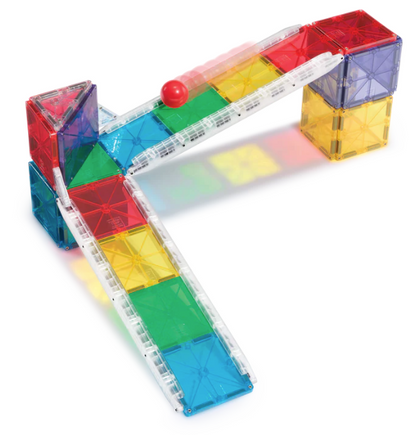 Magna Tiles Jeu magnétique Rail Racers - 33 pièces