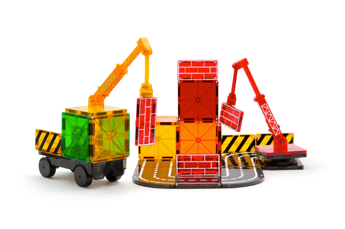 Magna Tiles Jeu magnétique - Construction Lot de 32 pièces