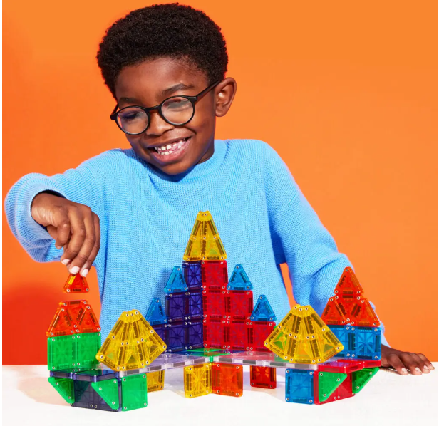 Magna-Tiles Micromags Jeu magnétique Set Deluxe - 70 pièces