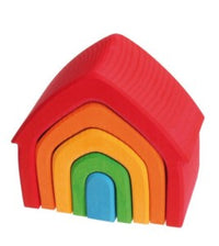 Maison Arc-en-ciel en bois GRIMMS