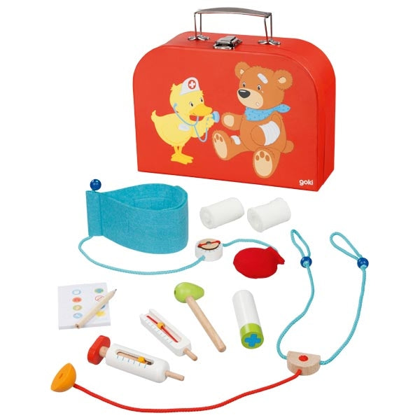 Mallette de docteur Goki - 10 pièces