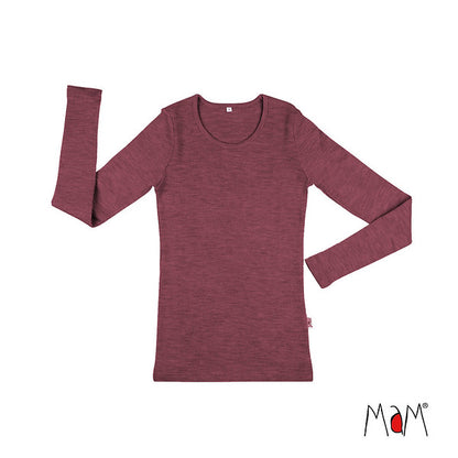 MaM T-shirt Femme manches longues en laine - coloris 2023