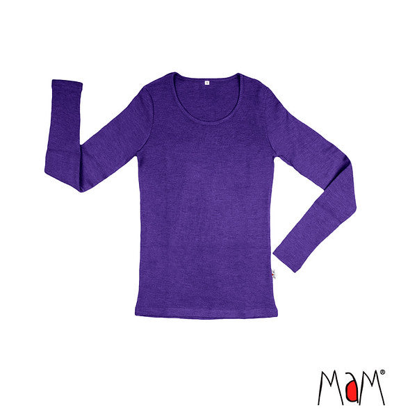 MaM T-shirt Femme manches longues en laine - coloris 2024