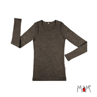 MaM T-shirt Femme manches longues en laine - coloris 2023