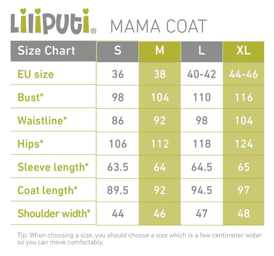 Liliputi Mamacoat manteau de portage et grossesse 4 en 1 Shark