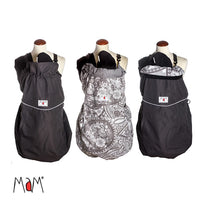 MaM Couverture de portage 4 Saisons - 3 en 1 Evolutif Stone Grey - Paisley