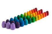 Grapat Mandala Oeufs arc-en-ciel - Lot de 36