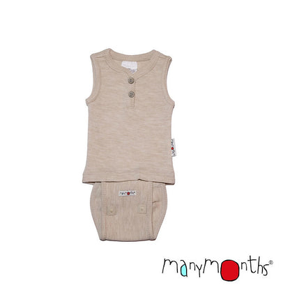 MANYMONTHS Body/shirt en laine Sans manches - Couleurs 2022/2023