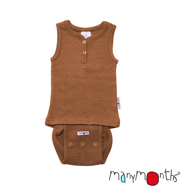 MANYMONTHS Body/shirt en laine Sans manches - Couleurs 2022/2023