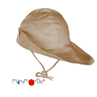 ManyMonths Chapeau d'été Chanvre/coton bio Latte Mousse