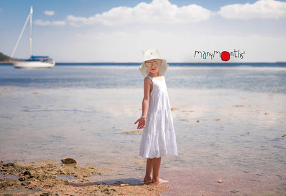 ManyMonths Chapeau d'été Oreilles de chat Chanvre/coton bio Naturel
