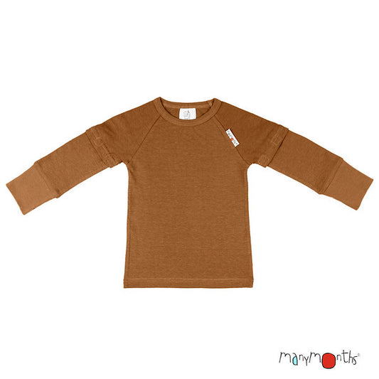 ManyMonths T-shirt Long/short chanvre et coton BIO - coloris 2023