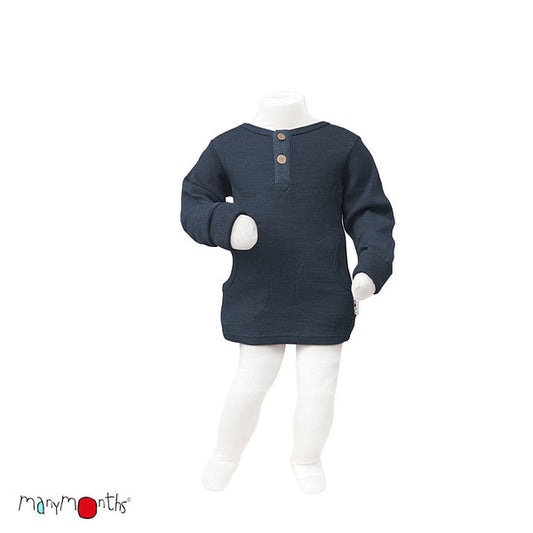 MANYMONTHS Henley T-shirt manches longues - Coloris 2023