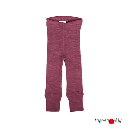 MANYMONTHS Leggings unisexe en laine coloris 2023