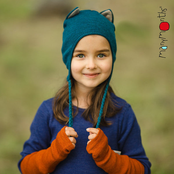 MANYMONTHS Bonnet CHAT en laine - divers coloris