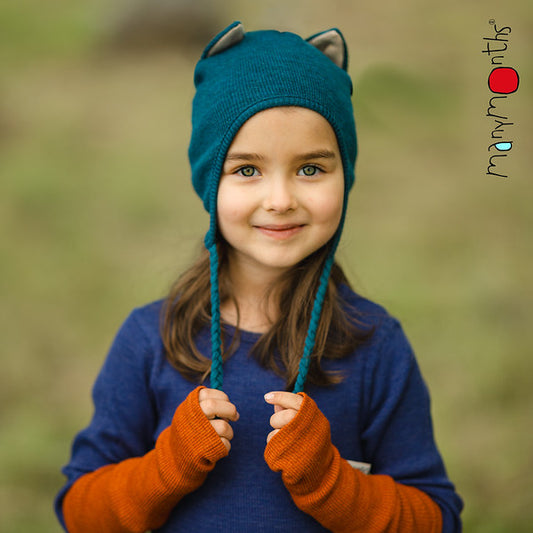 MANYMONTHS Bonnet CHAT en laine - divers coloris