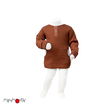 MANYMONTHS Henley T-shirt manches longues - Coloris 2022