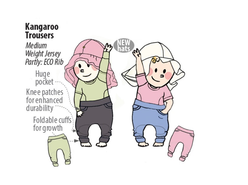 ManyMonths sarouel chanvre et coton bio - coloris 2022