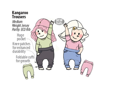 ManyMonths sarouel chanvre et coton bio - coloris 2022