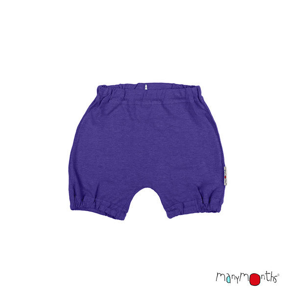 ManyMonths short bloomer chanvre et coton bio - coloris 2023