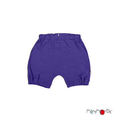 ManyMonths short bloomer chanvre et coton bio - coloris 2023