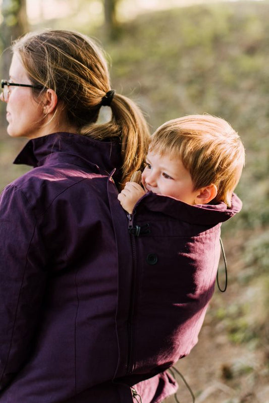 Manteau de portage Momawo Violet