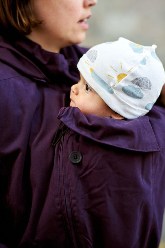 Manteau de portage Momawo Violet
