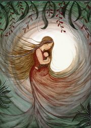 Carte postale Motherhood - Illustratrice Bijdehansje