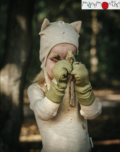 MANYMONTHS Bonnet CHAT en laine - coloris 2022