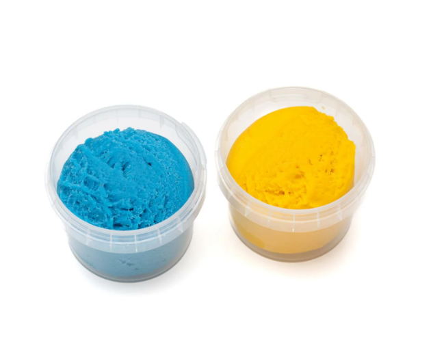 Neogrün Pâte à modeler Suri - Bleu et Jaune