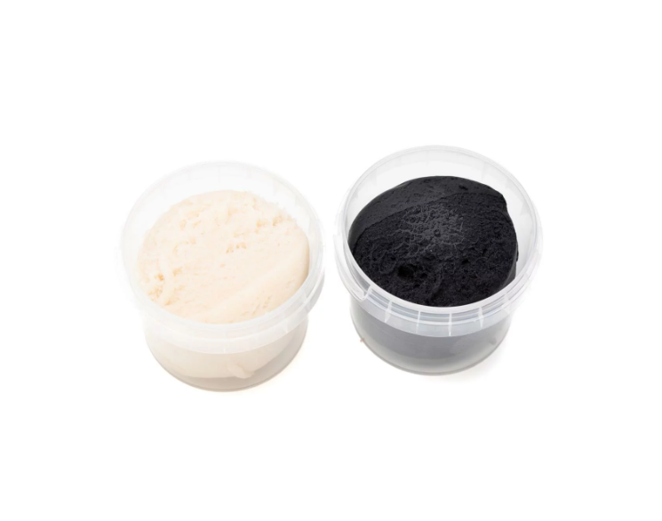 Neogrün Pâte à modeler Suri - Noir et Blanc