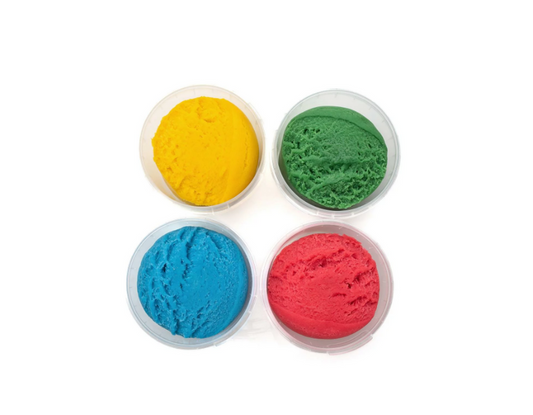 Neogrün Pâte à modeler Yuki - Lot de 4 pots
